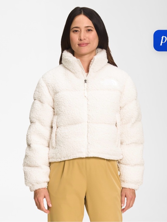 The North Face Jackets & Blazers - The North Face Women's Off-White Sherpa Puffer Jacket